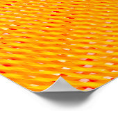 spiral overlays 5across middle x and y r.o.y. ポスター (角)