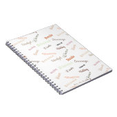 Spiral Photo Notebook ノートブック (右側)