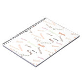 Spiral Photo Notebook ノートブック (左側)