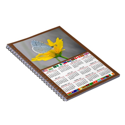 Spiral Photo Notebook ノートブック (右側)