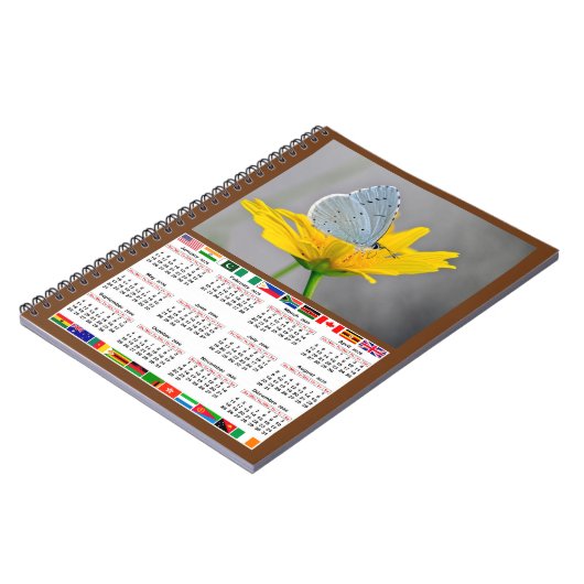 Spiral Photo Notebook ノートブック (左側)