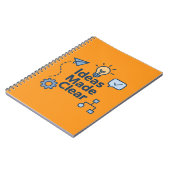 Spiral Photo Notebook ノートブック (左側)