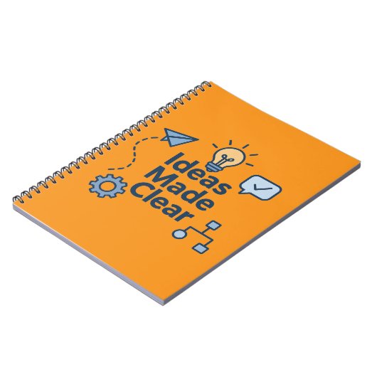 Spiral Photo Notebook ノートブック (左側)