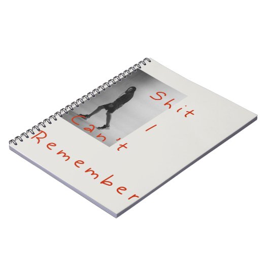 Spiral Photo Notebook ノートブック (左側)