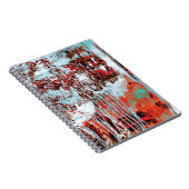 Spiral Photo Notebook – Corrosion Pulse ノートブック (右側)