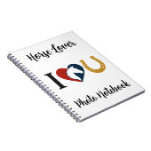 Spiral Photo Notebook for Horse Lovers ノートブック (右側)