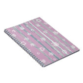 Spiral Photo Notebook – Gingham Orchard ノートブック (右側)