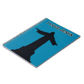 Spiral Photo Notebook i love jesus ノートブック (左側)