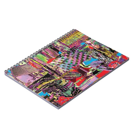 Spiral Photo Notebook – Urban Fractals ノートブック (左側)