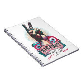 Spiral Photo Notebook – Victory Peace & Love Pop ノートブック (右側)