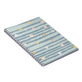 Spiral Photo Notebook – Whimsy Faces ノートブック (右側)