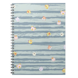 Spiral Photo Notebook – Whimsy Faces ノートブック