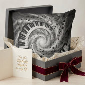 Spiral Piano Vortex クッション