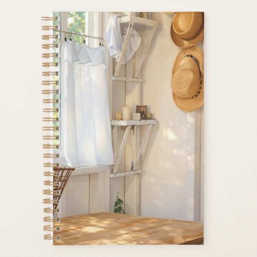 Spiral Planner Soft Breeze Curtain プランナー手帳 (正面)