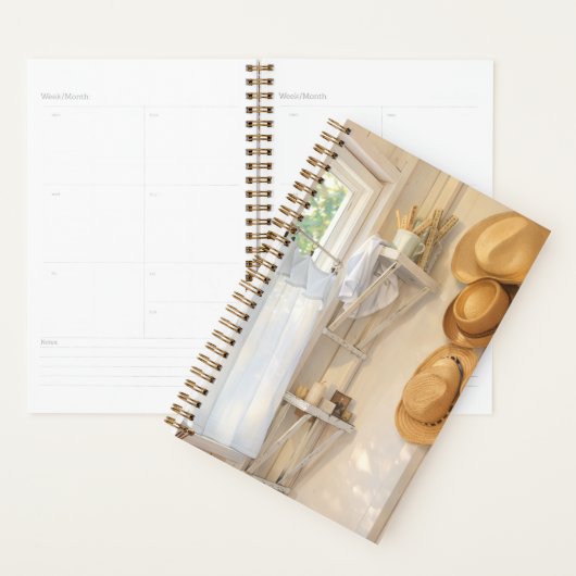 Spiral Planner Soft Breeze Curtain プランナー手帳 (ディスプレー)