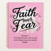 Spiral Planner with Psalm 56:3-4 Bible Verse プランナー手帳 (正面)