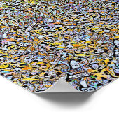 Spiral Shapes - Hidden 3D print ポスター (角)