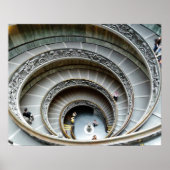 Spiral Staircase, Vatican Museum, Poster ポスター (正面)