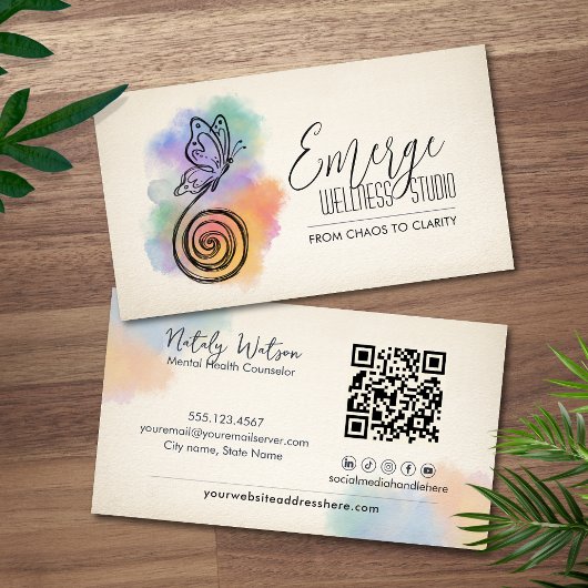 Spiral to Butterfly | Wellness & Coaching 名刺