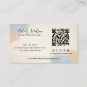 Spiral to Butterfly | Wellness & Coaching 名刺 (裏面)