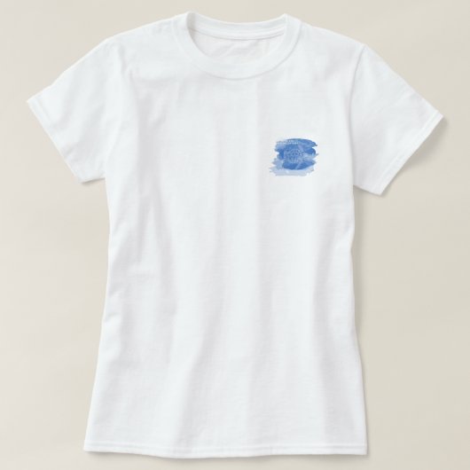 Spiral Turtle Tシャツ (デザイン正面)