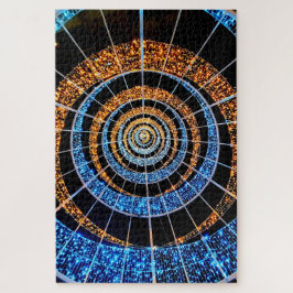 Spiral Twinkle Lights Jigsaw Puzzle ジグソーパズル