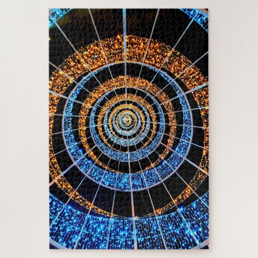 Spiral Twinkle Lights Jigsaw Puzzle ジグソーパズル (縦)