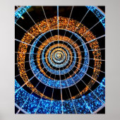Spiral Twinkle Lights Poster – Wall Art ポスター (正面)