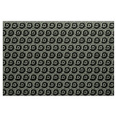 Spiralen, Schnecken, Kreise Muster schwarz ファブリック (ヤード)