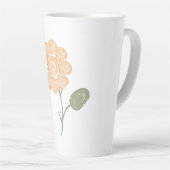 Spirals of Blooming Energy カフェラテマグ (右アングル)