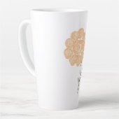 Spirals of Blooming Energy カフェラテマグ (左アングル)