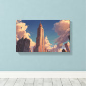 Spire of the Republic キャンバスプリント (インサイチュ (ウッドフロア))