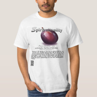 Spirfruituality : 信頼のプラムTシャツ Tシャツ