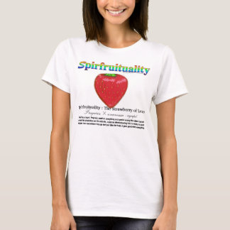 Spirfruituality: 愛のいちご tシャツ