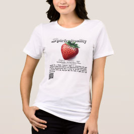 Spirfruituality : 愛のイチゴ Tシャツ