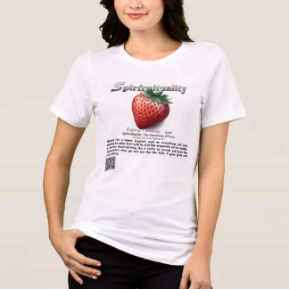 Spirfruituality : 愛のイチゴ Tシャツ