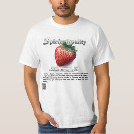 Spirfruituality : 愛のイチゴ Tシャツ