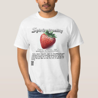 Spirfruituality : 愛のイチゴ Tシャツ