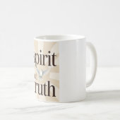 Spirit and Truth Christian Coffee Mug コーヒーマグカップ (正面右)
