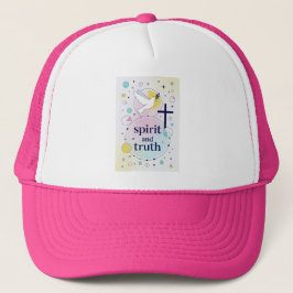 Spirit and Truth Christian Women's Trucker Hat キャップ