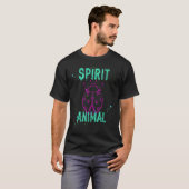 Spirit Animal Ladybug Lover Pink Animals Comfort C Tシャツ (正面フル)