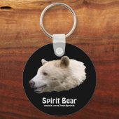 "Spirit Bear" Kermodei Bear Keychain キーホルダー (正面)