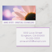 Spirit BLumen Himmel Gänseblümchen Berater 名刺 (正面/裏面)