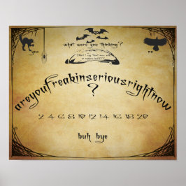 Spirit Boardユーモアポスター ポスター