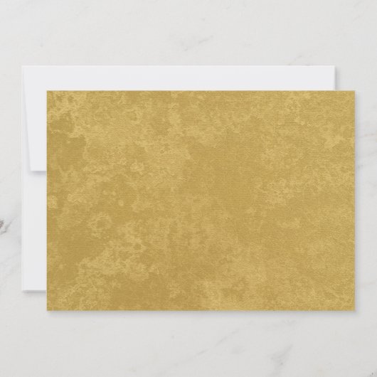 Spirit Board Gothic Halloween Wedding & Shower 招待状 (裏面)