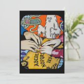 ‘Spirit Board Whispers’ Painting on a Small-Scale 招待状 (スタンド正面)