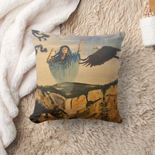 Spirit, by Gary Poling クッション (ブランケット)