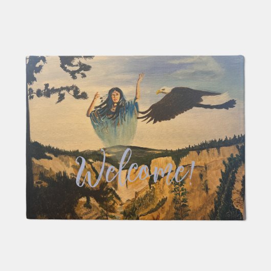 Spirit, by Gary Poling ドアマット (正面)