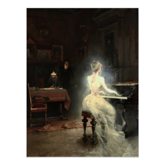 Spirit by George Roux 1885光沢ポスター ポスター (正面)
