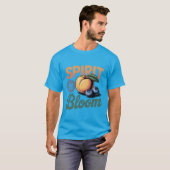 Spirit in Bloom Peach Blueberry Retro Shirt Tシャツ (正面フル)